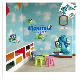 TipTop Wallstickers Monsters University Cartoon