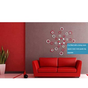 TipTop Wallstickers Dekor Wall Decal Stickers 16x16cm (rosa)