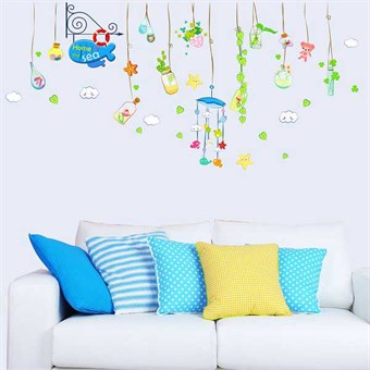 TipTop Wallstickers Ocean House Pattern