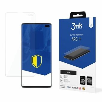 3MK Folia ARC+ FS, for Samsung Galaxy S10 Plus, er en Fullscreen beskyttelsesfilm.