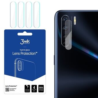 3MK Lens Protect Oppo A91 Kameralinsebeskyttelse 4 stk