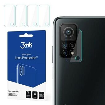 3MK Lens Protect Xiaomi Mi 10T 5G / Mi 10T Pro 5G Kameralinsebeskyttelse 4 stk.