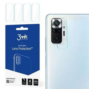 3MK Lens Protect Xiaomi Redmi Note 10 Pro kameralinsebeskyttelse 4 stk.