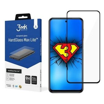 3MK HardGlass Max Lite for Xiaomi Redmi Note 10s svart/svart