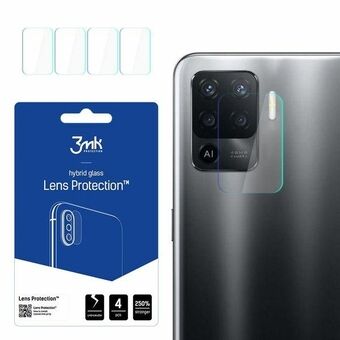 3MK Linsebeskytter Oppo Reno 5 Lite Beskyttelse for kameralinsen 4 stk.