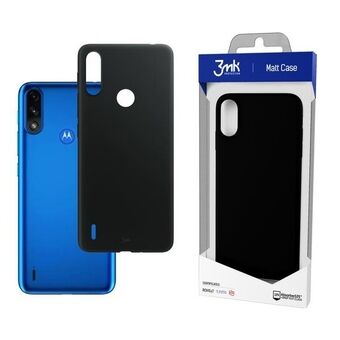 3MK Matt Case Motorola Moto E7 Power svart/black