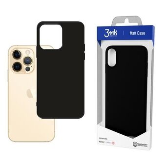 3MK Matt Case iPhone 13 Pro svart / svart