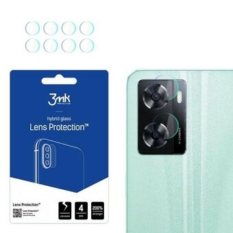 3MK Lens Protect Oppo A57 4G / 5G / A57e / A57s Kameralinsebeskyttelse 4 stk.