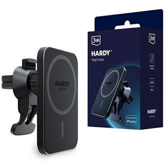 3MK Hardy MagCharger 15W trådløs bilader dedikert for iPhone