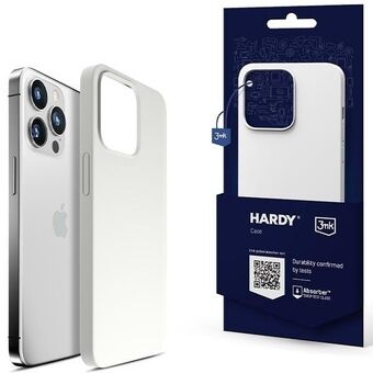 3MK Hardy-etui iPhone 14 Pro Max 6,7" hvit MagSafe