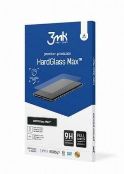 3MK HardGlass Max Sam A54 5G A546 svart/svart Fullskjermerglass