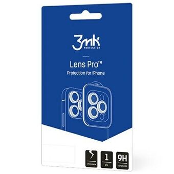 3MK Lens Protection Pro Sam Z Fold 5 sort/svart Kameralinsebeskyttelse med monteringsramme 1 stk.