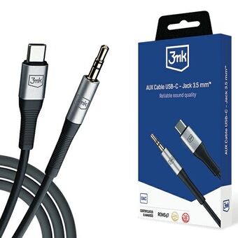 3MK Kabel AUX USB-C - Jack 3,5 mm 1m

3MK-kabel AUX USB-C - Jack 3,5 mm 1m