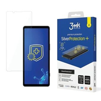 3MK SilverProtect+ Sony Xperia 5 V Folia med antimikrobiell montering våtmontert