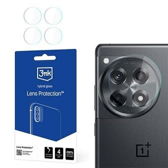 3MK Linsebeskyttelse OnePlus 12R - Linsebeskyttelse for kameraet, 4 stk.