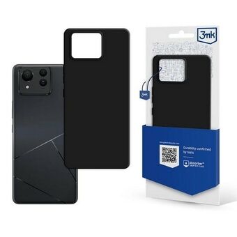 3MK Matt etui til ASUS Zenfone 11 Ultra, svart/svart.