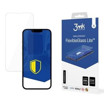 3MK FlexibleGlass Lite for iPhone SE 4 Hybrid Glass Lite