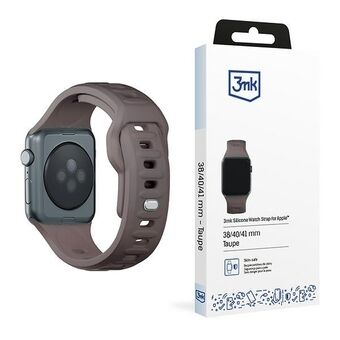 3MK Silikonreim brązowy/taupe for Apple Watch 38/40/41mm