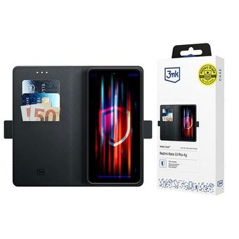 3MK Lommebokdeksel Redmi Note 13 Pro 4G svart/black