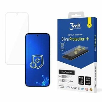 3MK SilverProtect+ Google Pixel 9 Pro Antimikrobiell folie montert vått