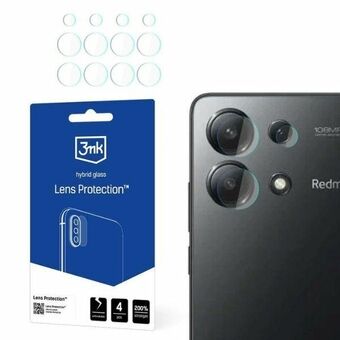 3MK Linsebeskytter Redmi Note 13 4G Beskyttelse for kameraobjektiv 4 stk