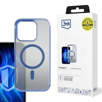 3MK Frosty MagCase iPhone 15 Pro blå/blue