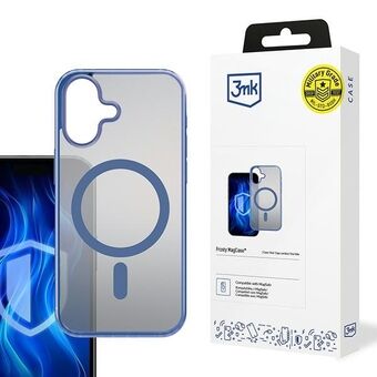 3MK Frosty MagCase iPhone 16 blå/blue