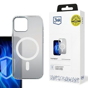 3MK Frosty MagCase iPhone 15 hvit/white