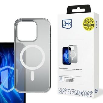 3MK Frosty MagCase iPhone 15 Pro Max hvit/white