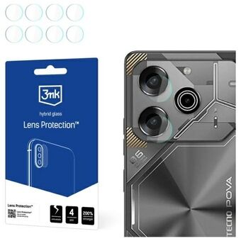 3MK Lens Protect Tecno Pova 6 Neo  Beskyttelse for kameralinse 4 stk.