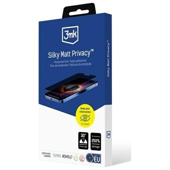 3MK Silky Matt Privacy Sam S25 Ultra      Personvernfolie