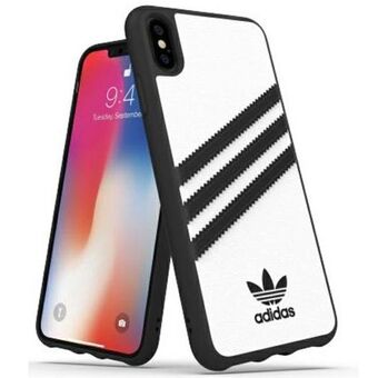 Adidas OR Molded deksel PU iPhone Xs Max hvit/hvit 32809