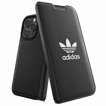 Adidas OR Booklet Case BASIC iPhone 14 Pro 6.1" svart/svart hvit 50182