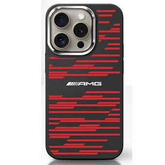 AMG AMHMP16S24SSRRK iPhone 16 6,1" svart/black hardcase silikon med grafikk MagSafe