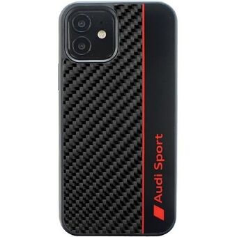 Audi Karbonfiber Stripe iPhone 11 / Xr 6.1" svart/black hardcase AUS-TPUPCIP11-R8/D1-BK