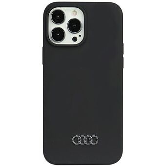 Audi Silikondeksel iPhone 13 Pro Max 6,7" svart/svart hardcase AU-LSRIP13PM-Q3/D1-BK