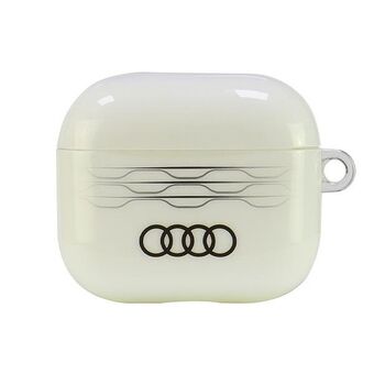 Audi IML Geometric Pattern AirPods 3 deksel hvit/white AU-IMLAP3-A6/D3-WE