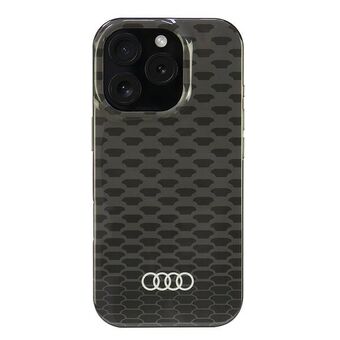 Audi IML Stitchedemønster MagSafe iPhone 16 Pro 6.3" svart/svart hardcase AU-IMLMIP16P-Q5/D3-BK