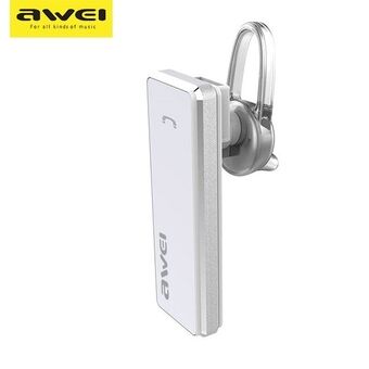 AWEI Bluetooth-mono hodetelefon A850BL hvit/white