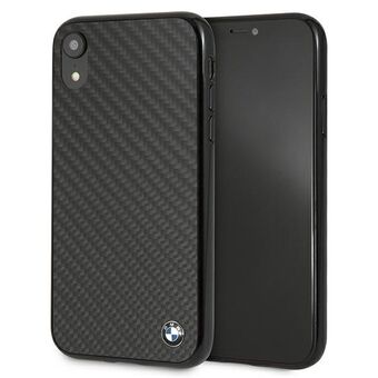 Etui hardcase BMW BMHCI61MBC iPhone Xr svart Signature-Carbon