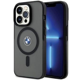 BMW BMHMP15XDSLK iPhone 15 Pro Max 6.7" svart hardcase IML Signature MagSafe