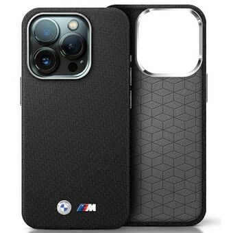 BMW BMHCP16X23PUFWKEV iPhone 16 Pro Max 6,9" svart/sort hardcase M Edition metall innhyllet i kevlar