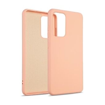 Beline Deksel Silikon iPhone 12 Pro Max 6,7" rosegull / rosa gull