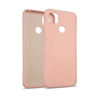 Beline-etui i silikon for Xiaomi Redmi 9C, rosa-gull.