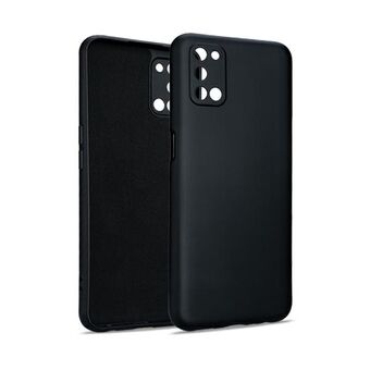 Beline Etui i silikon for Oppo A52/A72, svart/sort