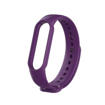 Beline pasek til Mi Band 7/6/5 i fargen purpur/lilla