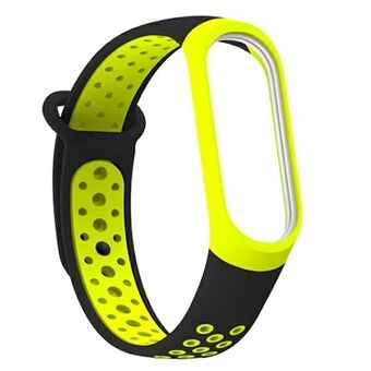 Beline belte Mi Band 3/4 design svart-gul / svart-gul