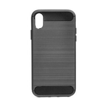 Beline Etui Carbon Oppo A52/A72 svart/svart