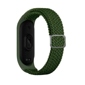 Beline stropp Mi Band 7/6/5 Tekstil grønn/green