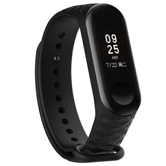 Beline pasek Mi Band 7/6/5 czarny/__svart ver2